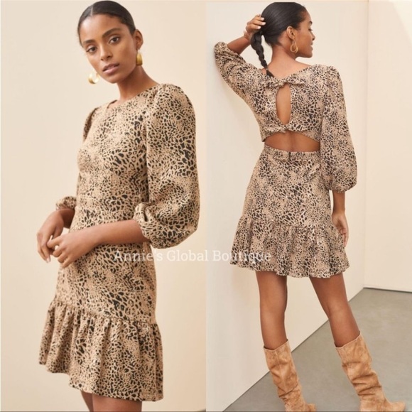 MAEVE KNIT CUT MINI DRESS - Picture 3 of 4